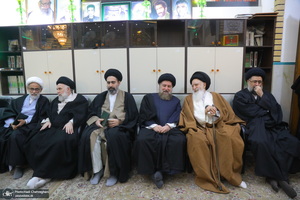 مراسم ترحیم مرحومه زهرا سادات روحانی