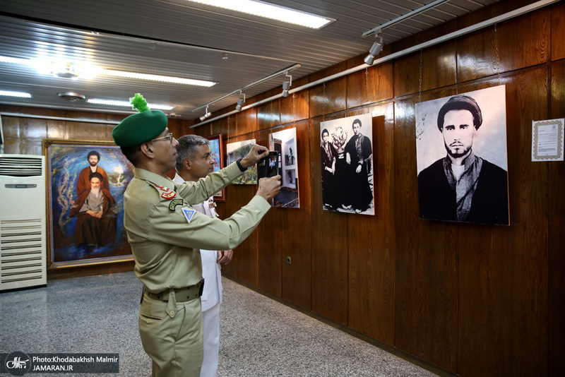 بازدید جمعی از اساتید و دانشجویان دانشگاه دفاع ملی پاکستان از جماران