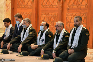 تجدید میثاق دانشجویان و فرماندهان دانشگاه افسری و تربیت پلیس امام حسن مجتبی (ع) با آرمان های امام خمینی (س)