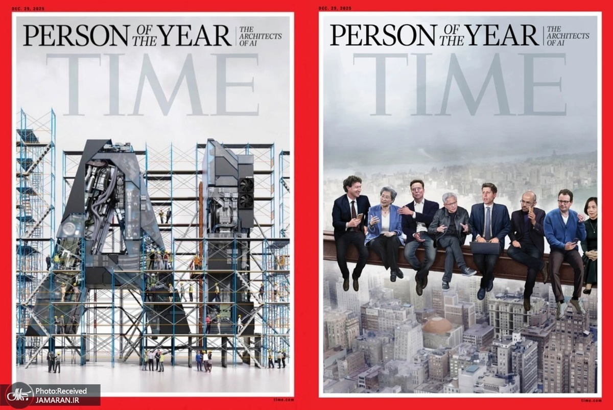 چرا «معماران هوش مصنوعی» به‌عنوان شخصیت سال ۲۰۲۵ تایم انتخاب شدند؟ + عکس