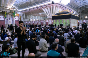 عزاداری شهادت حضرت علی ابن موسی الرضا(ع) در حرم مطهر امام خمینی(س)