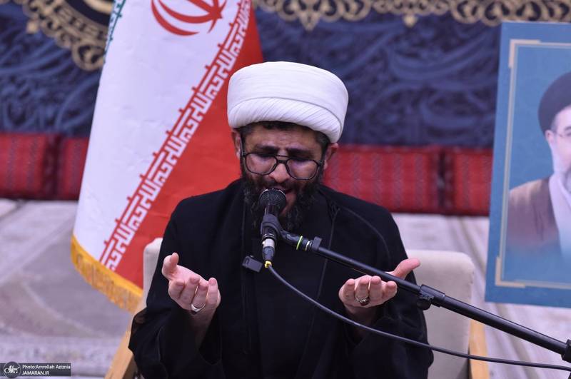 مراسم شام غریبان شهادت امام رضا (ع) در حرم مطهر امام خمینی