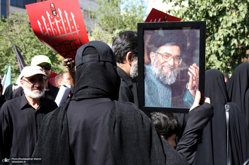مراسم وداع با رهبر شهید انقلاب در مصلی تهران- 9