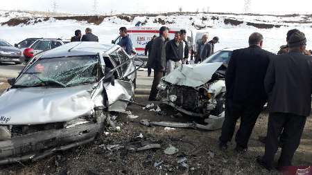 حادثه رانندگی خلخال پنج نفر مصدوم برجای گذاشت