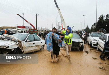 افزایش ۴۰ درصدی حوادث  بیشترین افراد حادثه‎دیده مربوط به سیل است