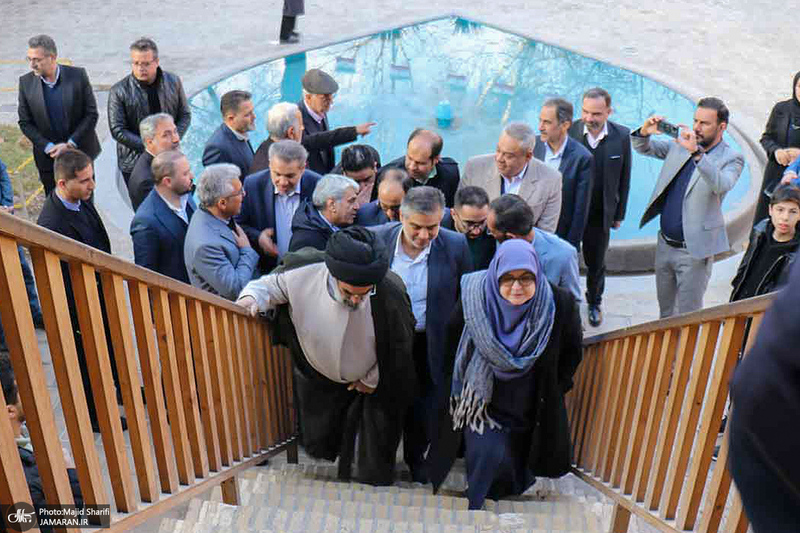 بازدید سخنگوی دولت از بیت تاریخی امام خمینی