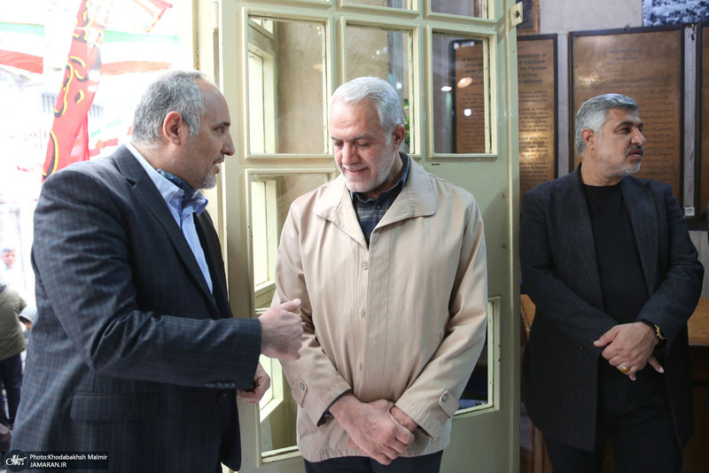 مراسم سی و سومین سالگرد شهدای گردان علی اکبر (ع) در حسینیه جماران‎‎