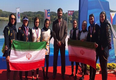  مدال‌های رنگارنگ برای رویینگ ایران/ پارو زدن در مسیر سهمیه
