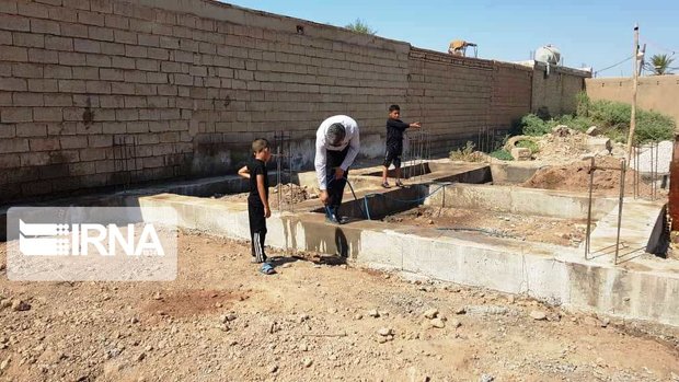 یک هزار و ۹۳ واحد مسکونی آسیب دیده از سیل خوزستان در حال احداث است
