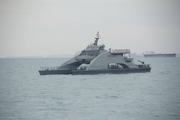 ایران و عمان در تنگه هرمز رزمایش مشترک دریایی برگزار کردند + تصاویر