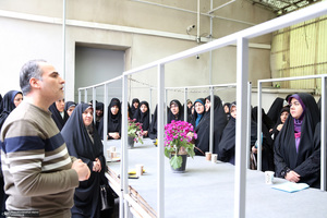 اردوی بانوان فعال فرهنگی استان زنجان (مکتب امام ) در حسینیه جماران