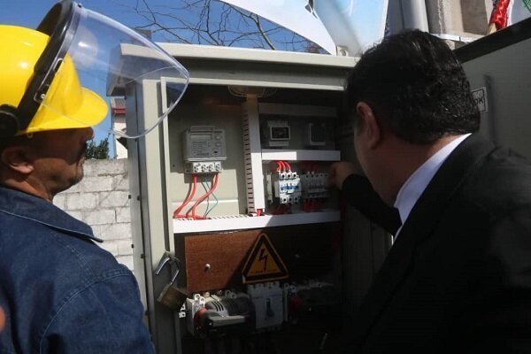 ۱۳ پروژه توزیع برق در شهرستان بندرانزلی بهره برداری شد