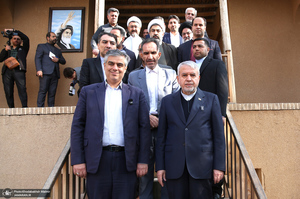 بازدید وزیر میراث فرهنگی از بیت تاریخی حضرت امام در خمین