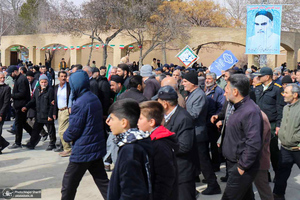 راهپیمایی باشکوه 22 بهمن در خمین
