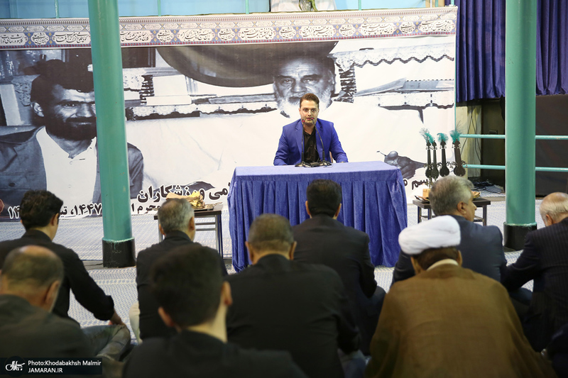 مراسم عزاداری هیئت جامعه اسلامی ورزشکاران در حسینیه جماران