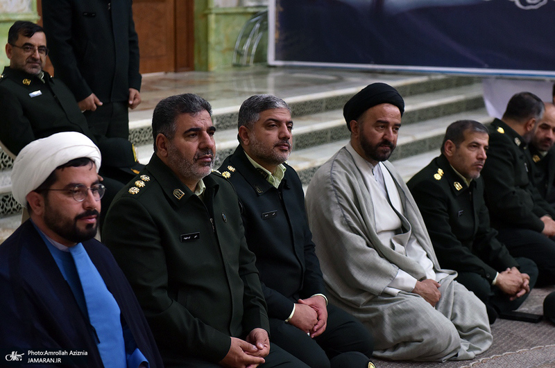 تجدید میثاق دانشجویان و فرماندهان دانشگاه افسری و تربیت پلیس امام حسن مجتبی‎‎ (ع) با آرمان حضرت امام خمینی (س)