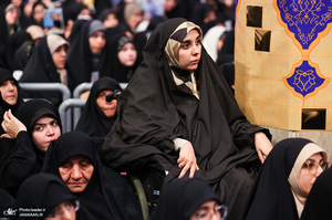 دیدار خانواده شهدای اقتدار با رهبر انقلاب در روز میلاد امیرالمومنین (ع)
