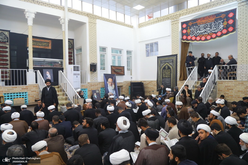 مراسم وداع با آیت الله العظمی شبیری زنجانی (ره)