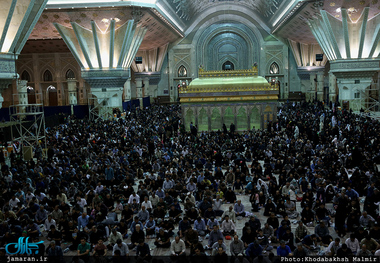 گزارش تصویری/ مراسم احیای شب نوزدهم ماه رمضان در حرم امام خمینی (س)-1