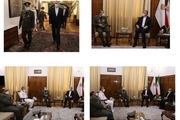 دیدار و گفت و گوی امیرعبداللهیان وزیر خارجه با مقامات نظامی