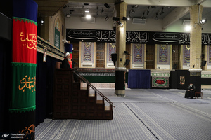 مراسم عزاداری شب عاشورای حسینی (ع) در حسینیه امام خمینی