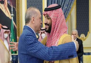 دشمنان دیروز دوستان امروز؛ اردوغان در آغوش بن سلمان