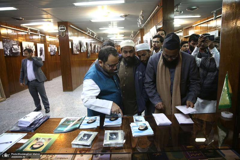 بازدید جمعی از فرهیختگان کشور هند از جماران‎