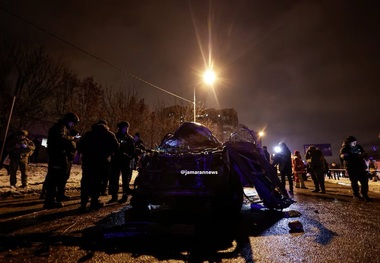 حمله پهپادهای روسی به اوکراین پیش از دیدار زلنسکی و ترامپ + تصاویر