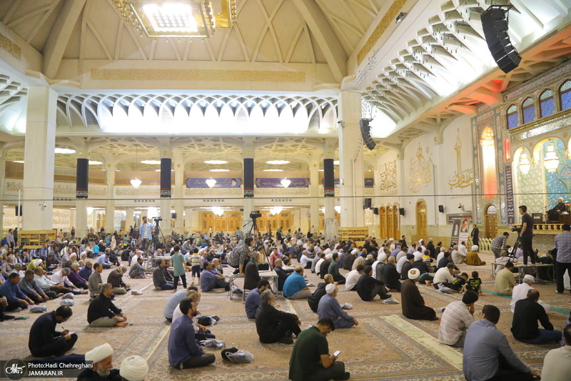 مراسم بزرگداشت امام راحل و قیام خونین 15خرداد در حرم حضرت معصومه (س)‎‎