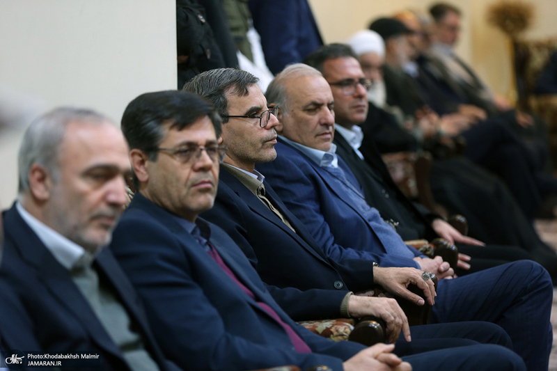 دیدار وزیر و مدیران ارشد وزارت نیرو با سید حسن خمینی