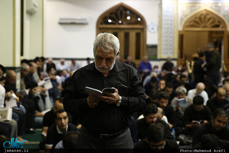 مراسم احیای شب بیست و یکم ماه مبارک رمضان در مسجد جامع جماران