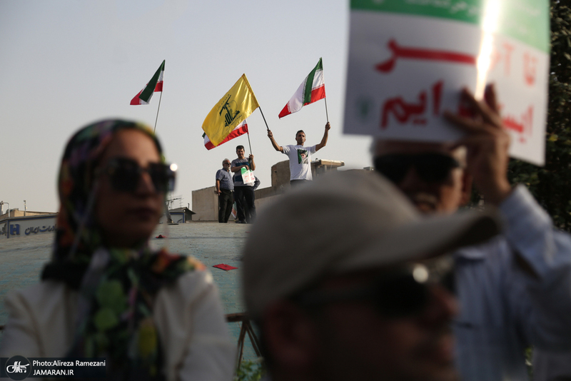 اجتماع مردمی در حمایت از رزمندگان مدافع