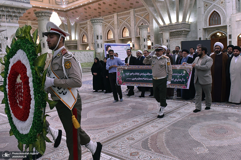 تجدید میثاق رئیس و کارکنان سازمان اوقاف و امور خیریه با آرمان های حضرت امام (س)