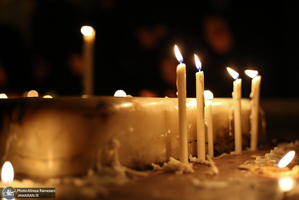 مراسم شام غریبان در میدان امام حسین (ع)