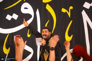 مراسم عزاداری سالروز شهادت امام جعفر صادق (ع) در مسجد اعظم قم