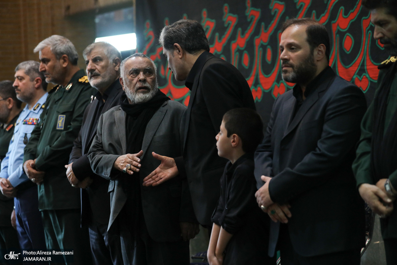مراسم گرامیداشت سرداران غلامرضا محرابی و مهدی ربانی