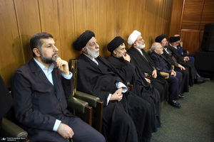 مراسم چهلمین روز درگذشت آیت الله بجنوردی در دائره المعارف بزرگ اسلامی - 3