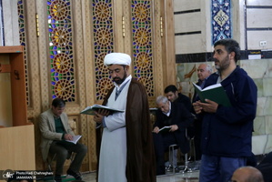 مراسم عزاداری شب شهادت امام موسی کاظم(ع) در حرم کریمه اهل بیت(س)