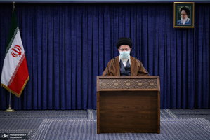 سخنرانی رهبر معظم انقلاب در ارتباط تصویری با مردم آذربایجان شرقی