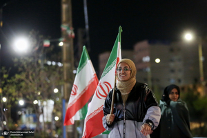 تجمع و راهپیمایی خودرویی در پرند