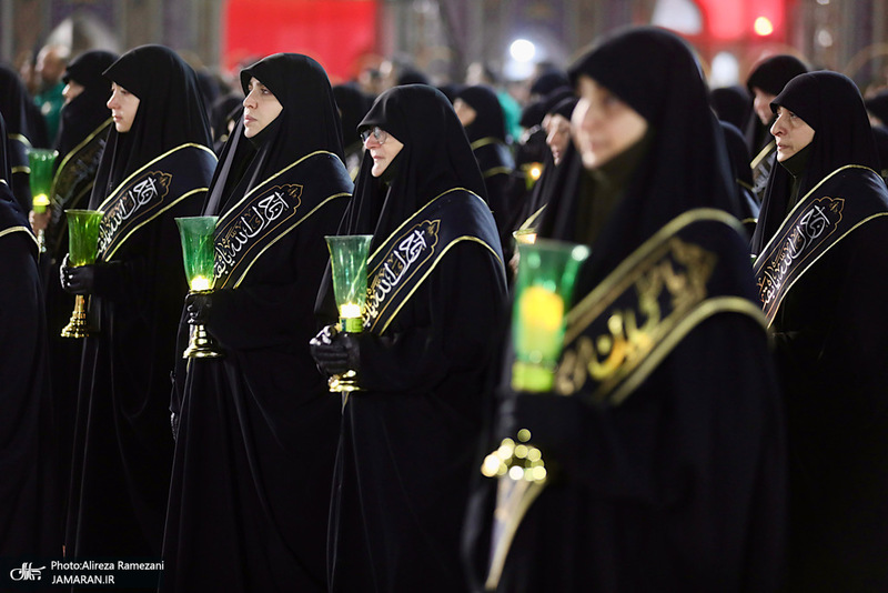 مراسم خطبه خوانی شب شهادت امام رضا (ع)