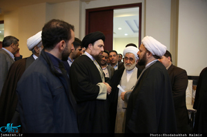 دیدار جمعی از مدیران آموزش و پرورش استان تهران با سید حسن خمینی