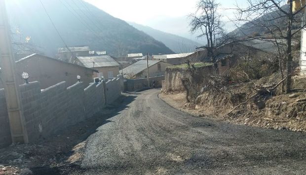 امسال معابر 10 روستای گالیکش آسفالت می شود