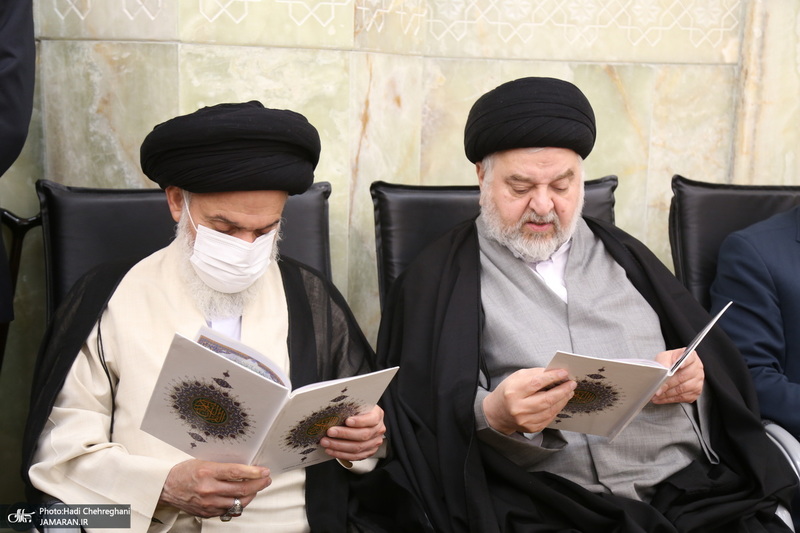 مراسم بزرگداشت آیت الله ری شهری (ره) در مسجد اعظم قم‎