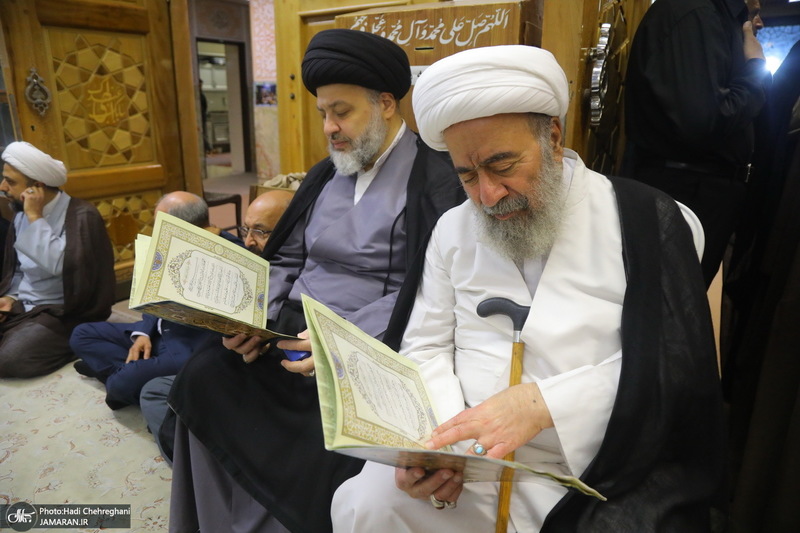 مراسم بزرگداشت همسر مرحوم آیت الله راستی کاشانی (ره)