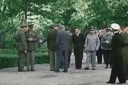  کنفرانس تهران با حضور استالین، چرچیل و روزولت در سفارت روسیه