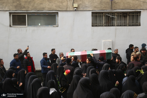 مراسم تشییع 200 شهید گمنام دفاع مقدس در تهران - 4