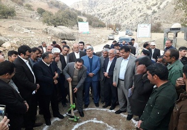 اتصال جاده قلعه رئیسی به جاده پاتاوه به دهدشت کلنگ زنی شد