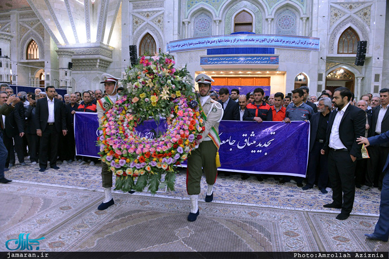 تجدید میثاق جامعه کارگری با آرمان های حضرت امام خمینی(س)