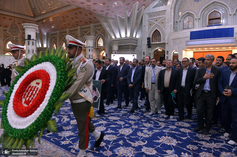 تجدید میثاق سرپرست وزارت آموزش و پرورش با آرمان‌های حضرت امام (س)